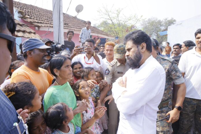 పాడేరు పర్యటనలో ఉప ముఖ్యమంత్రి పవన్ కళ్యాణ్