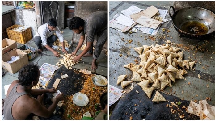 Hyderabad Food Safety Department raids illegal samosa manufacturing unit