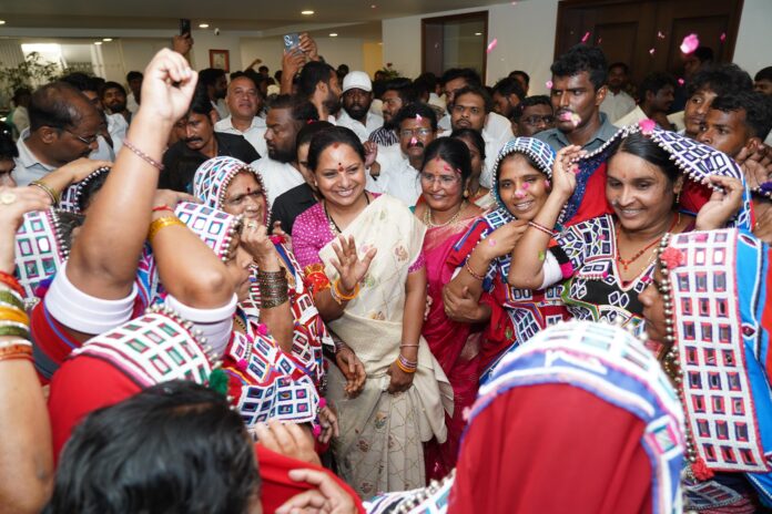 Grand Celebrations Mark Birthday of Kalvakuntla Kavitha in Hyderabad