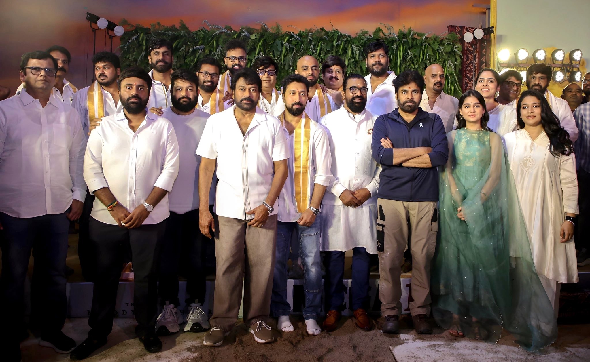 Chiranjeevi’s #ChiruBobby2 Launched Grandly; Pawan Kalyan Gives First Clap