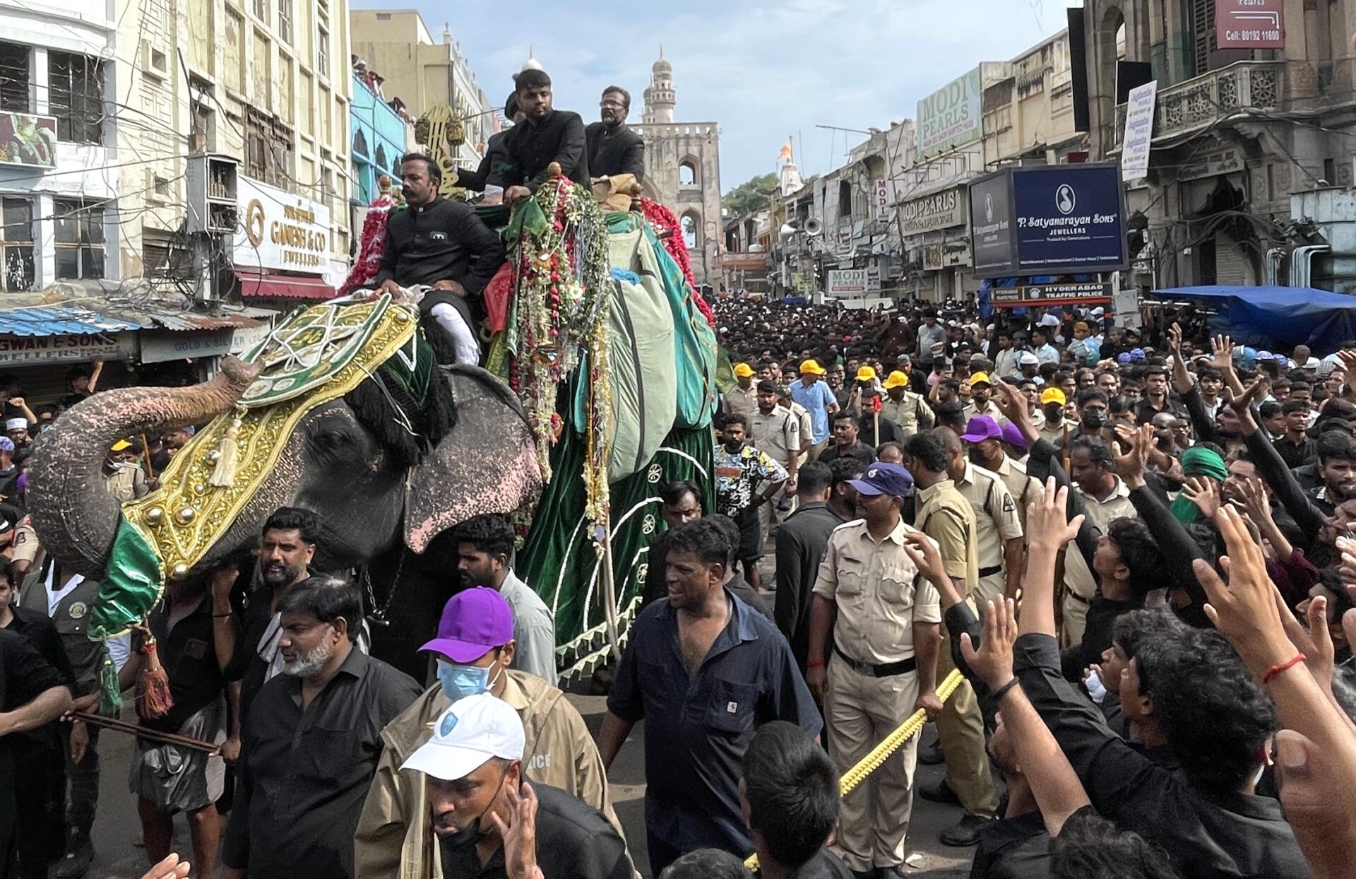 Hyderabad City Witnesses Grand Muharram Procession