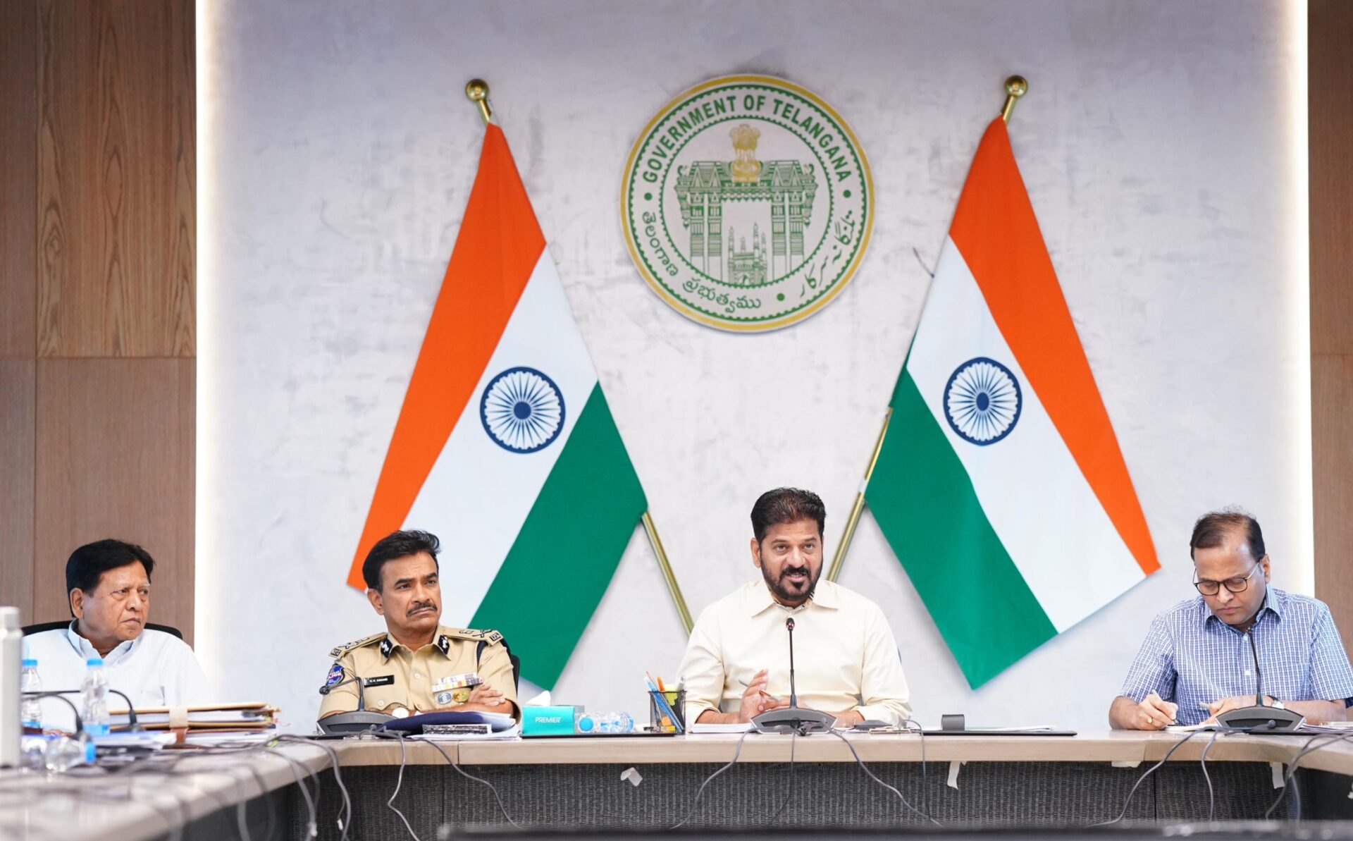 Won’t Tolerate Traffic Jams During Rains, Says Revanth Reddy