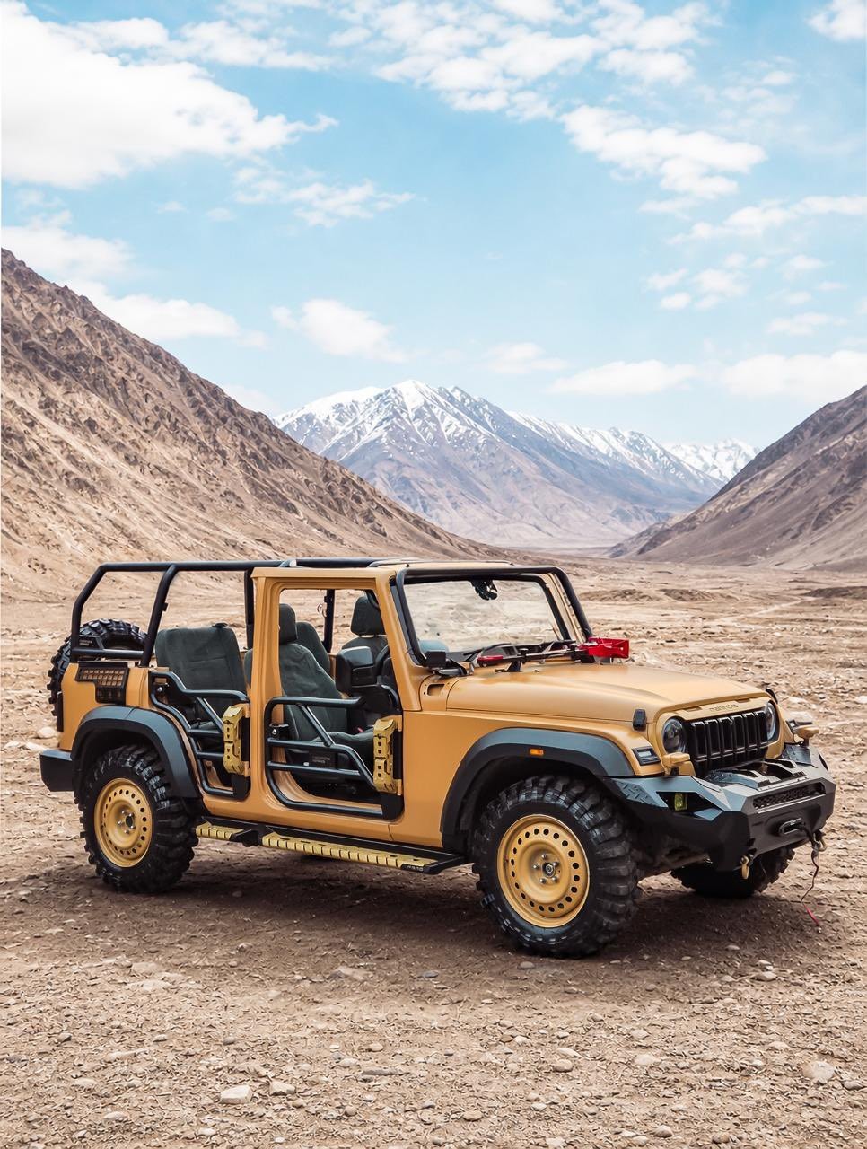 Mahindra ATV Designed for India’s Security Forces