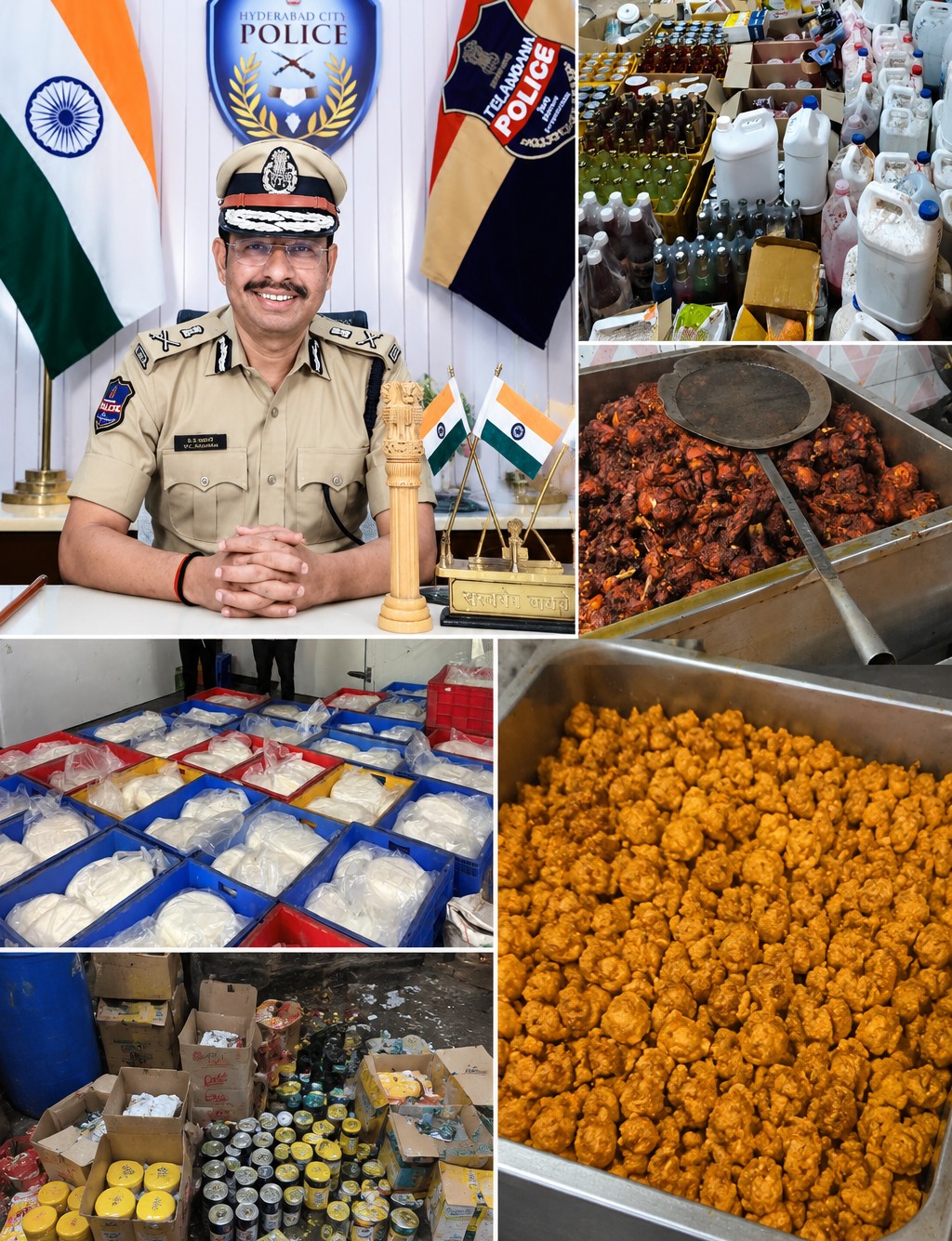 H-FAST’s 100-Day Crackdown: 185 Cases, 121 Tonnes of Adulterated Food Seized