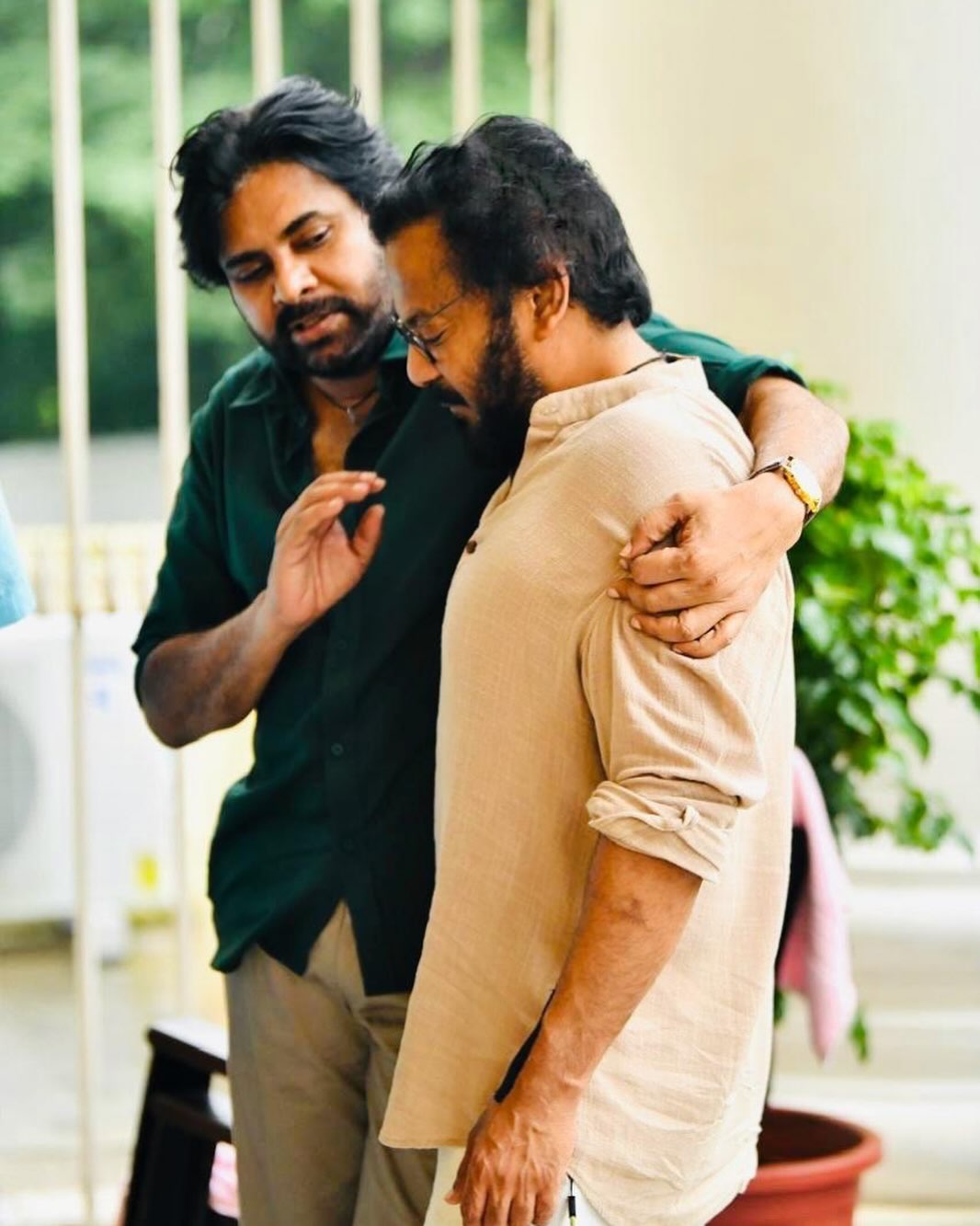 Pawan Kalyan and Anand Sai